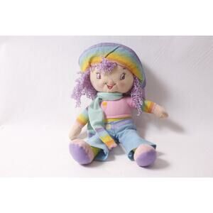 Strawberry Shortcake Bandai Rainbow Sherbet Soft Doll Plush Toy ~ 260420-WH 1082